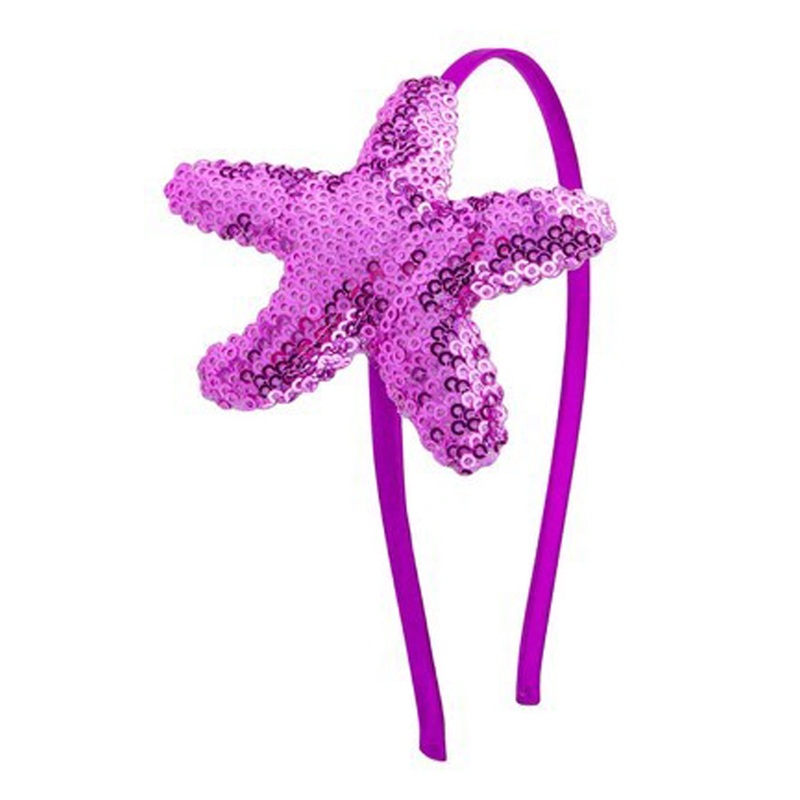 Purple Sequin Headband