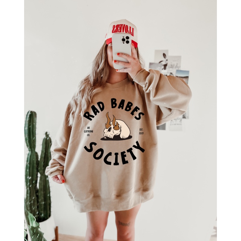 Rad Babes-Crewneck|SMALL|MEDIUM|LARGE|XL|2XL