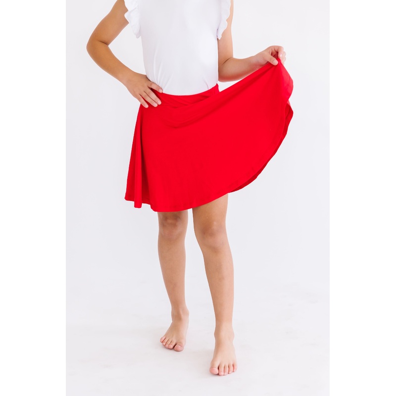Red Twirl Skort|6-12M|12-24M|2T|3T|4T|5/6|7/8|9/10