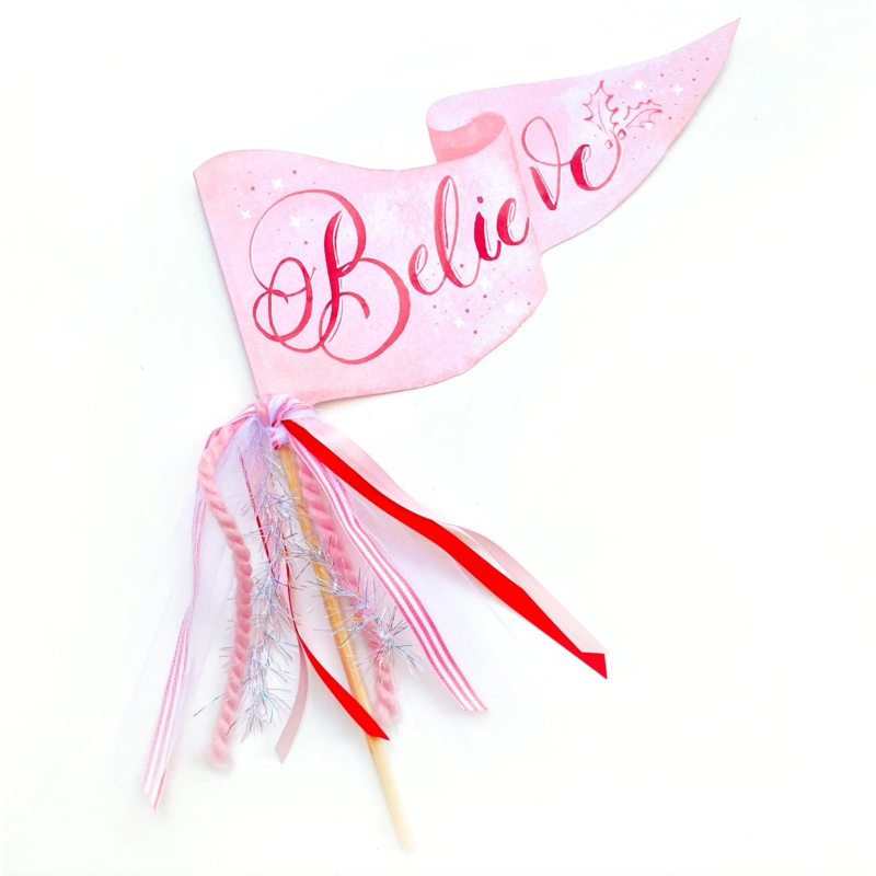 Believe Party Pennant