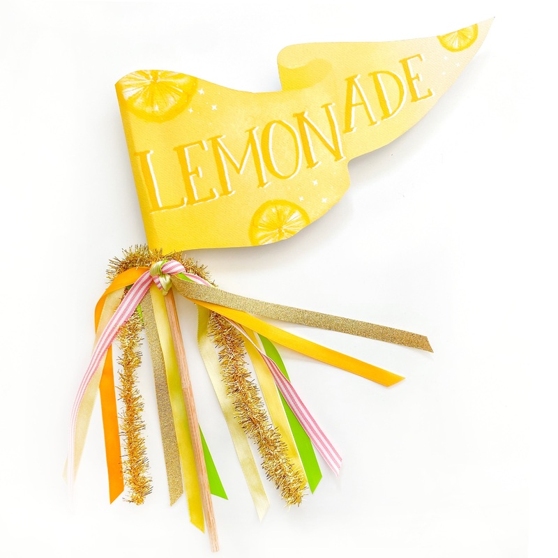 Lemonade Party Pennant