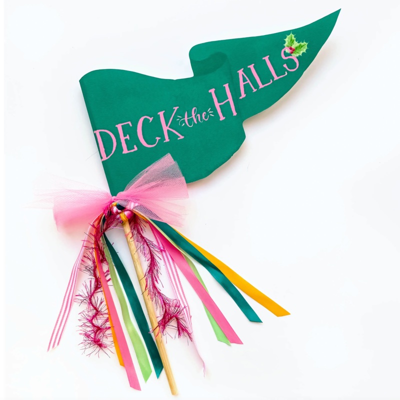 Deck the Halls Party Pennant