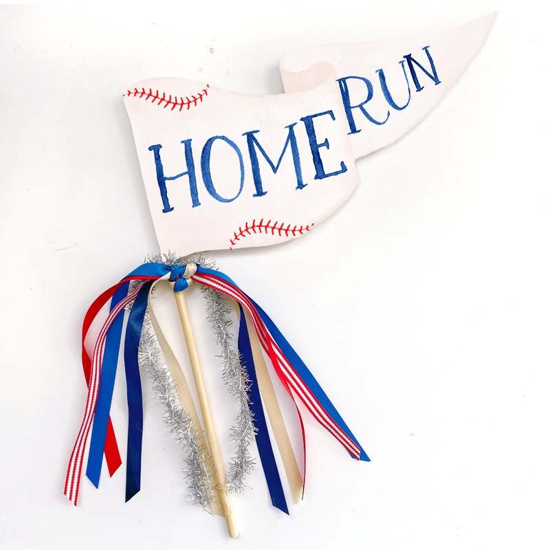 Home Run Party Pennant