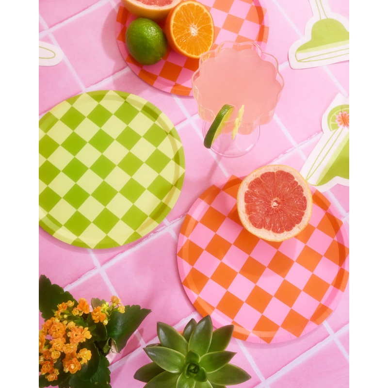 Fiesta Plates – 24 paper plates