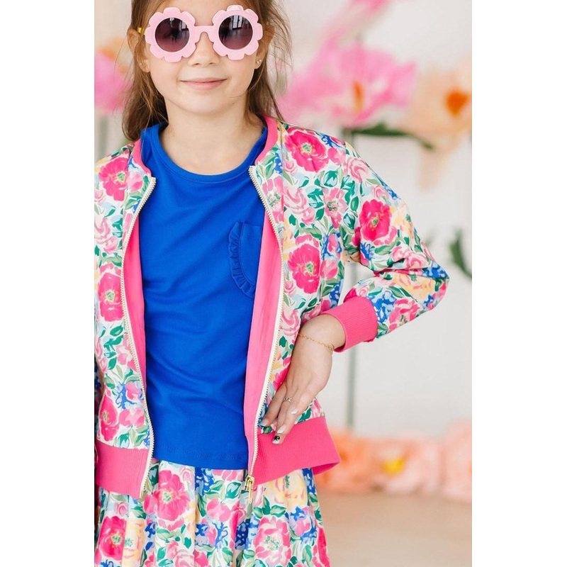 Wildflower Wishes Satin Jacket