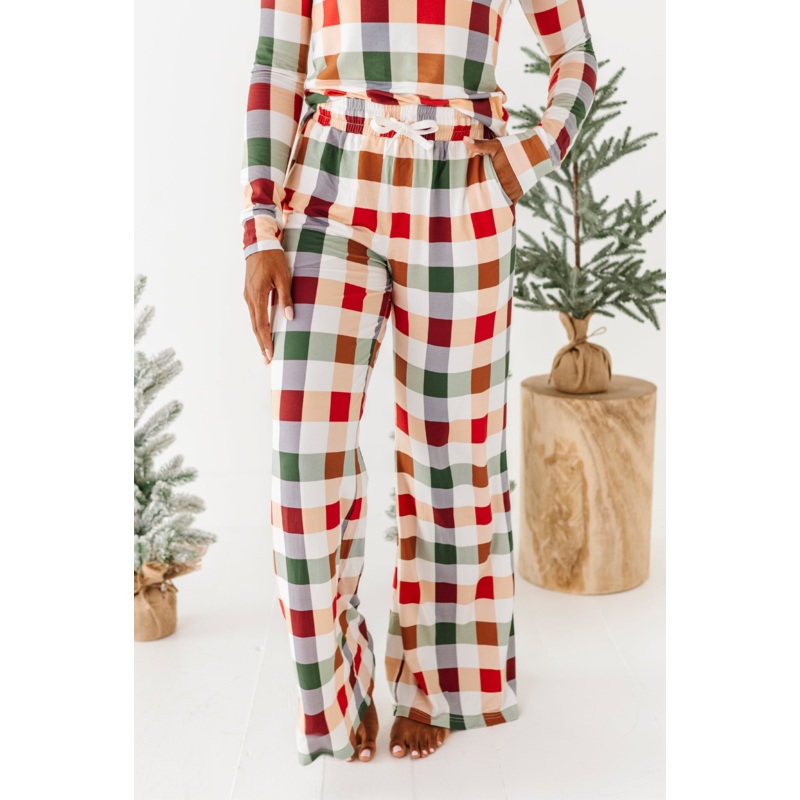 Holiday Plaid | Womens PJ PANTS