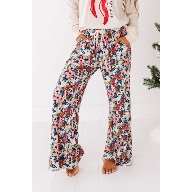 Holly Floral | Womens PJ PANTS