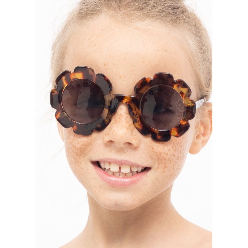 Tortoise Sunglasses- approx fit age 4-8