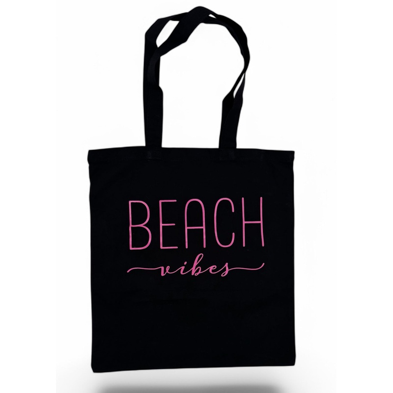 Beach Vibes Black Bag