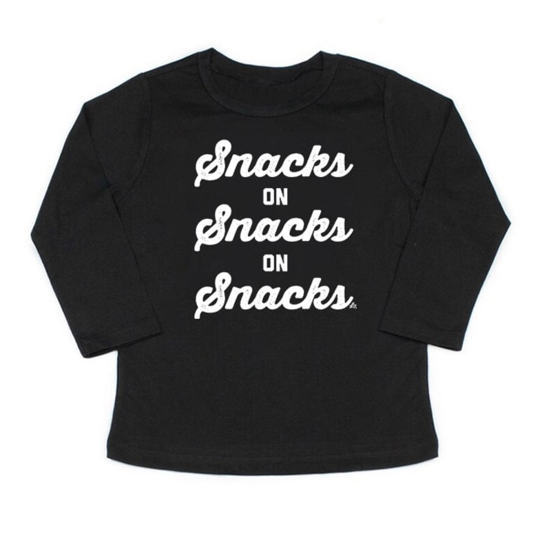 Snack on Snacks Long Sleeve Tee