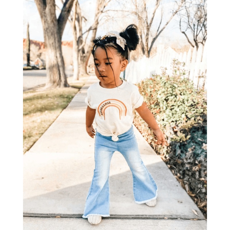 Sophie Denim Bell Bottoms – Light Wash