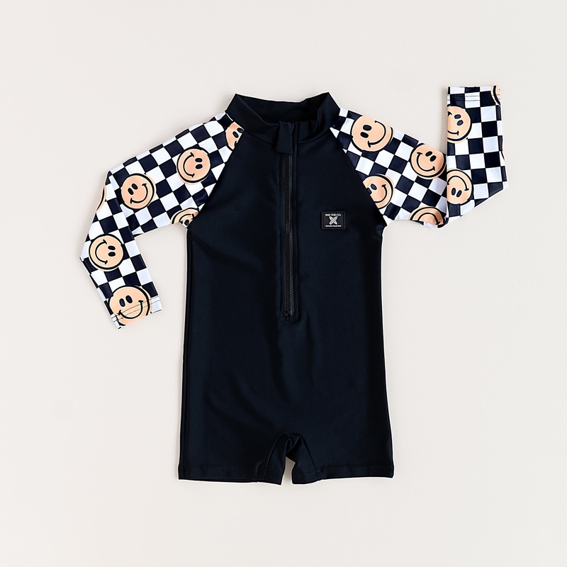 UPF 50 RASHGUARD ONESIE – HAPPY SURF