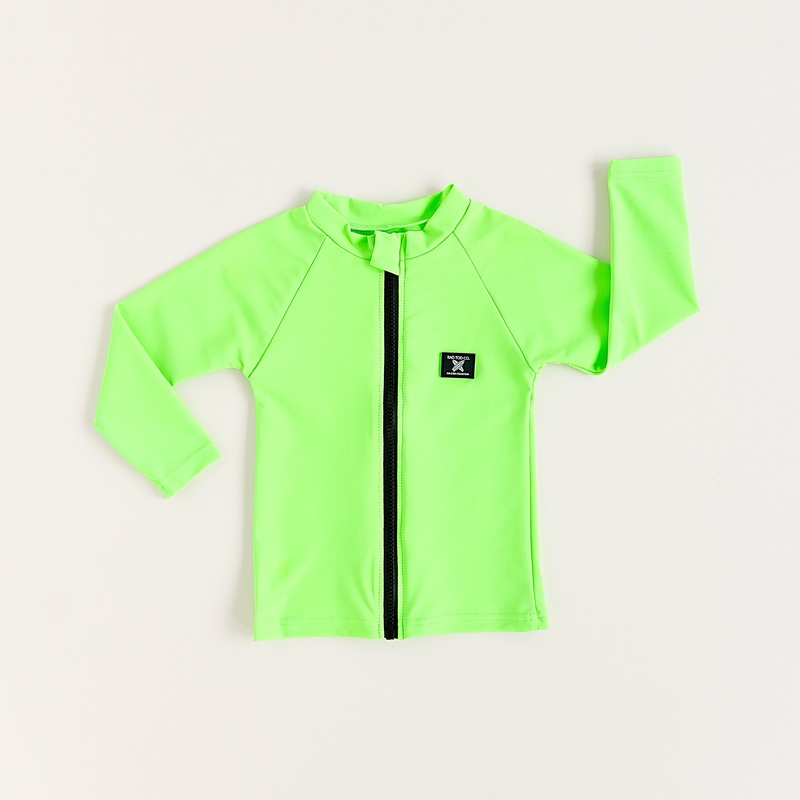 UPF50 RASHGUARD SHIRT – ELECTRIC LIME