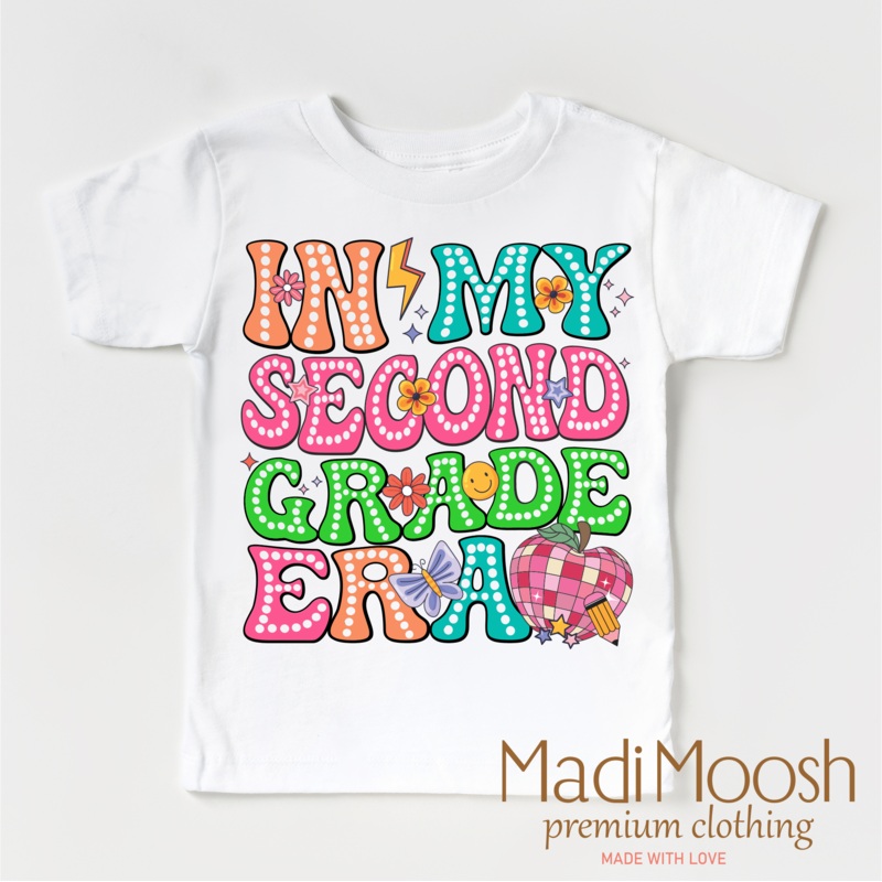 In My 2nd Grade Era Back To School Shirt – School Shirt