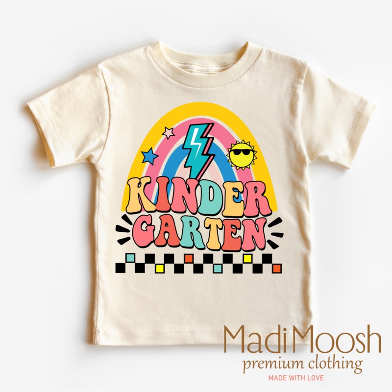 Kindergarten Rainbow School Shirt – School Shirt
