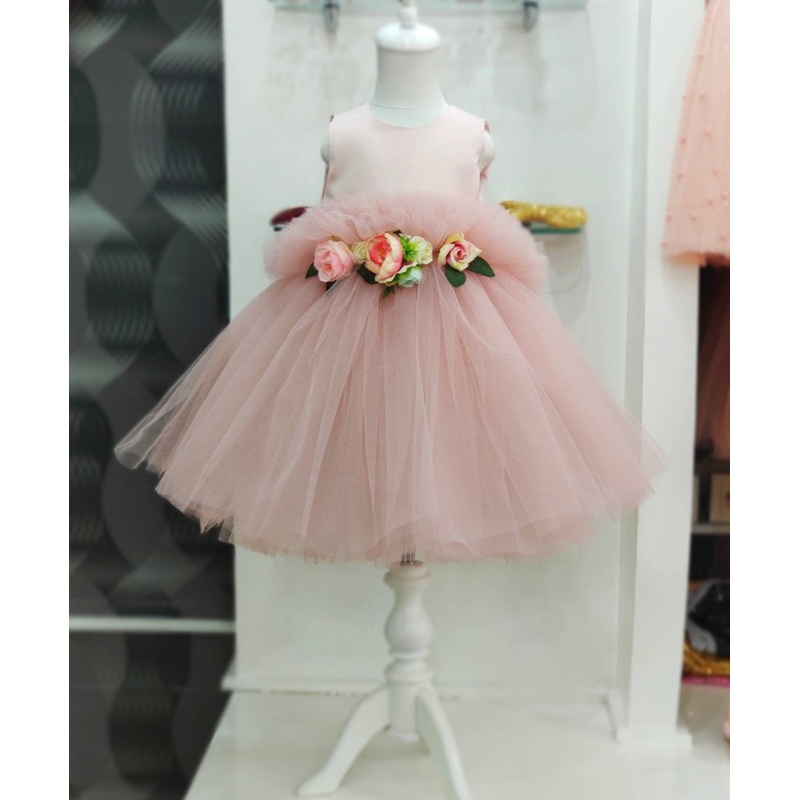 Aurora Bloom Dress|0-3 months|3-6 months|6-12 months|12-18 months|18-24 months|2T|3T|4T|5|6|7|8|10