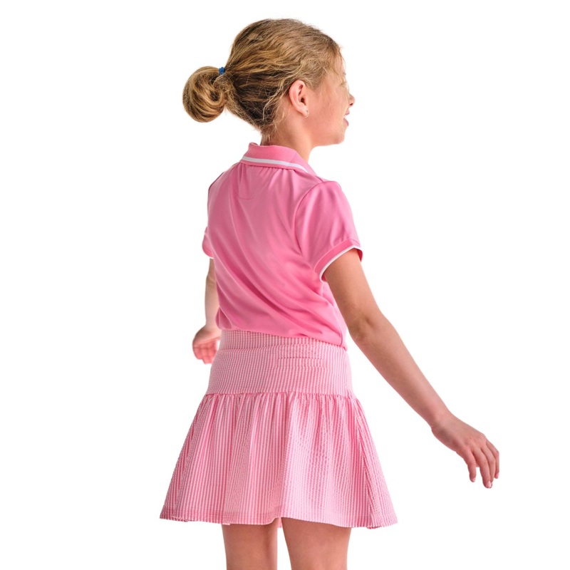 Georgette Youth Girls’ Skort|Small (Ages: 5-6)|Medium (Ages: 7-8)|Large (Ages: 9-10)|X-Large (Ages: 11-12)|Teen (Ages: 13-14)