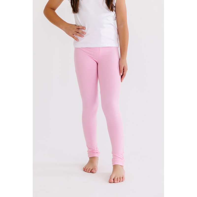 Bubblegum Pink Leggings|6-12M|12-24M|2T|3T|4T|5/6|7/8|9/10