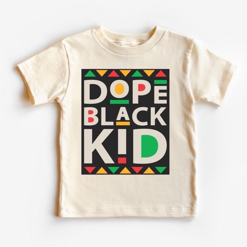 Dope Black Kid Black History Shirt – Juneteenth Kids & Adult Tee
