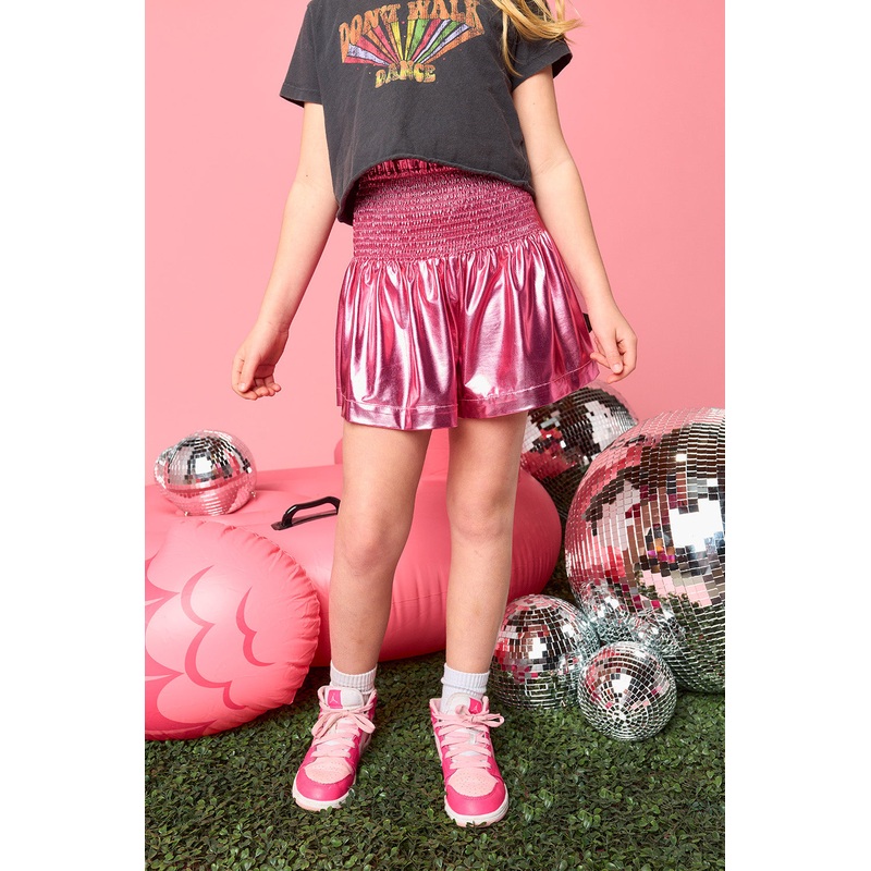 Eloise Tween Shorts – Preppy Pink