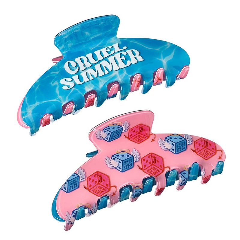 Two-Sided Large Claw Clips – Cruel Summer