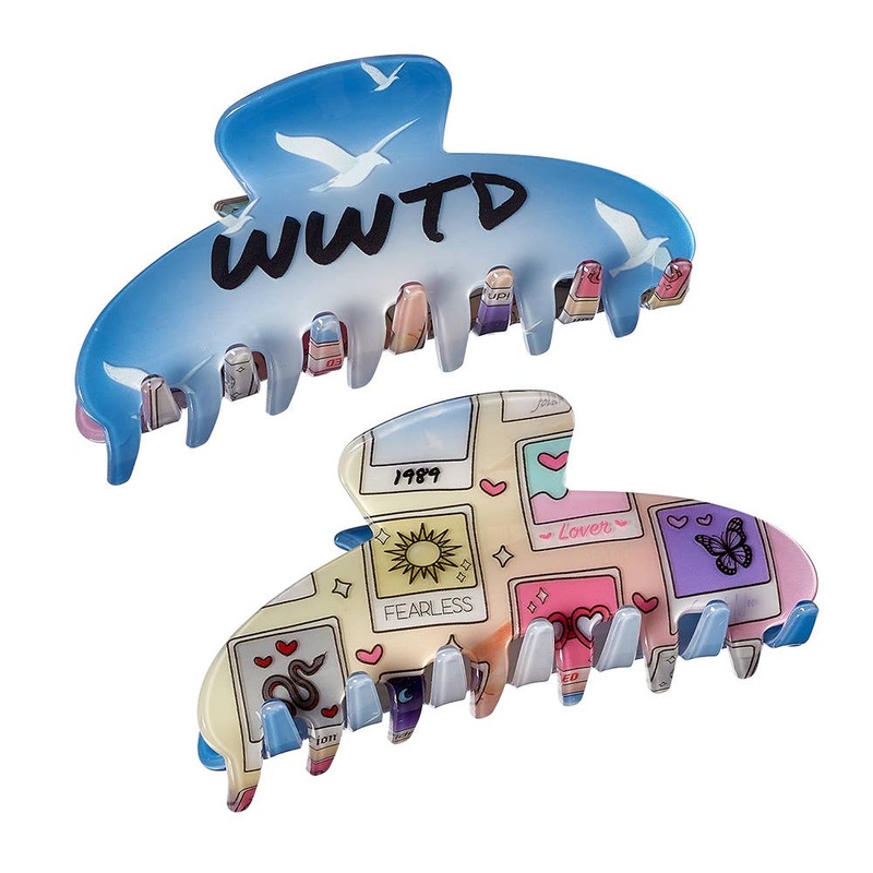 Two-Sided Large Claw Clips – WWTD