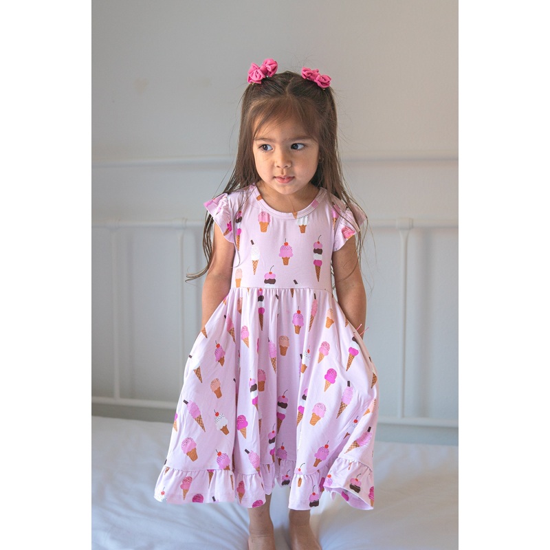 Sweet Scoops Twirl Dress|2T|3T|4T|5/6