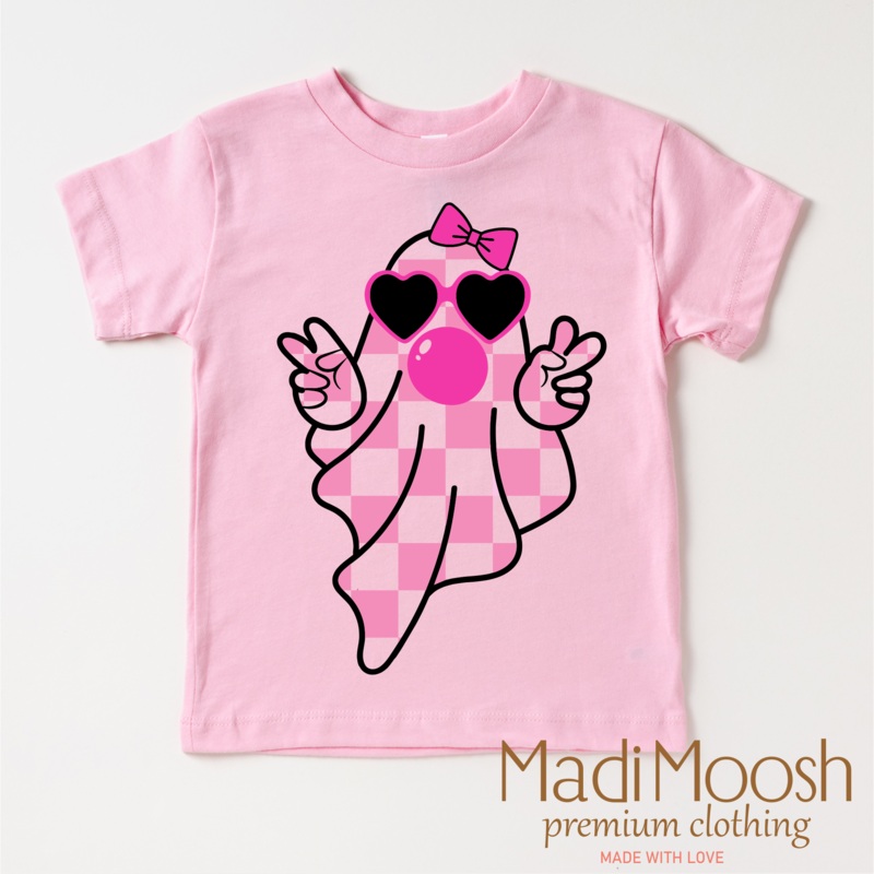 Cute Ghost Blowing Bubbles Halloween Shirt – Cute Halloween Tee