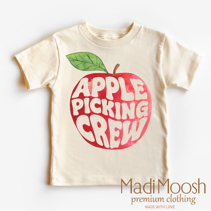 Apple Picking Crew Shirt – Fall Tee