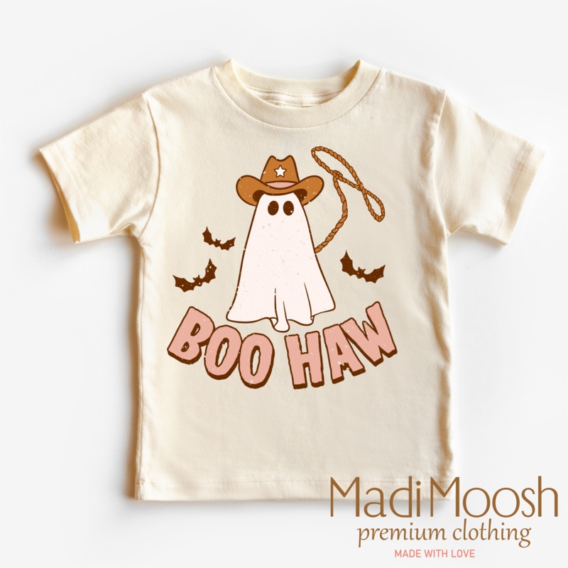Boo Haw Ghost Shirt – Cowboy Halloween Shirt