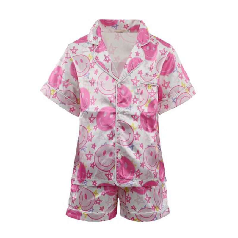 Tweenstyle by Stoopher – Happy Stars Silky Loungewear Set