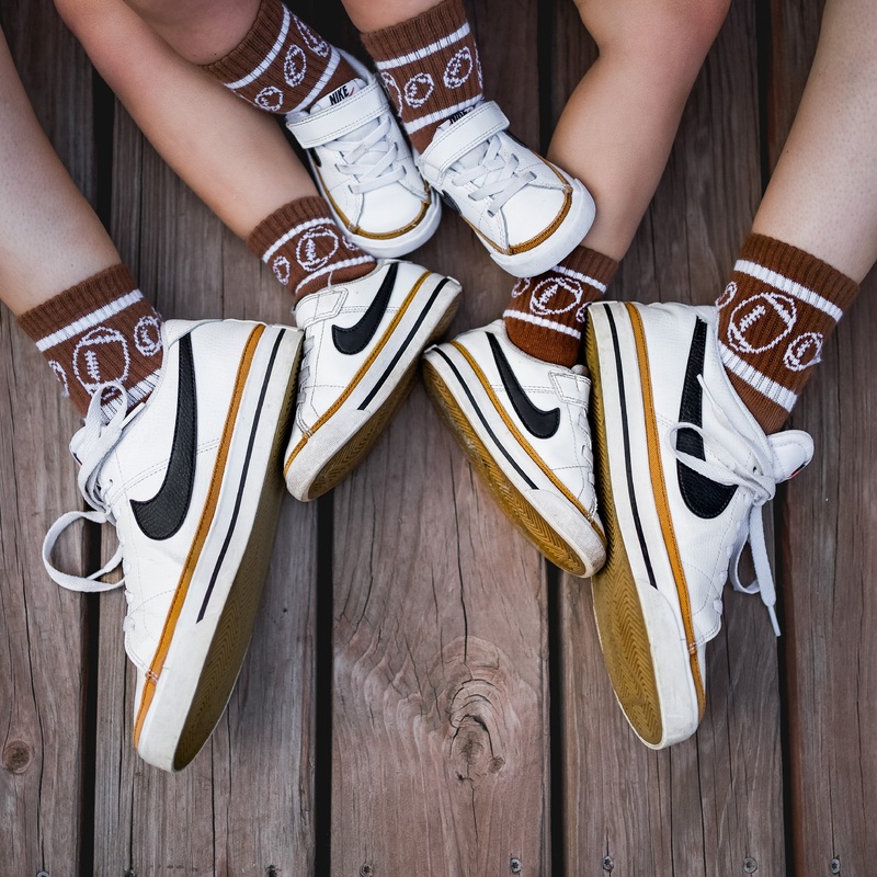 Touchdown|Infant/XXS 0-3 Toddler|Extra Small 3-6 Toddler|Small 7-10 Toddler|Medium 10-13 Toddler/Kids|Large 1-7 Big Kids/Womens 4-10/Mens 4-8
