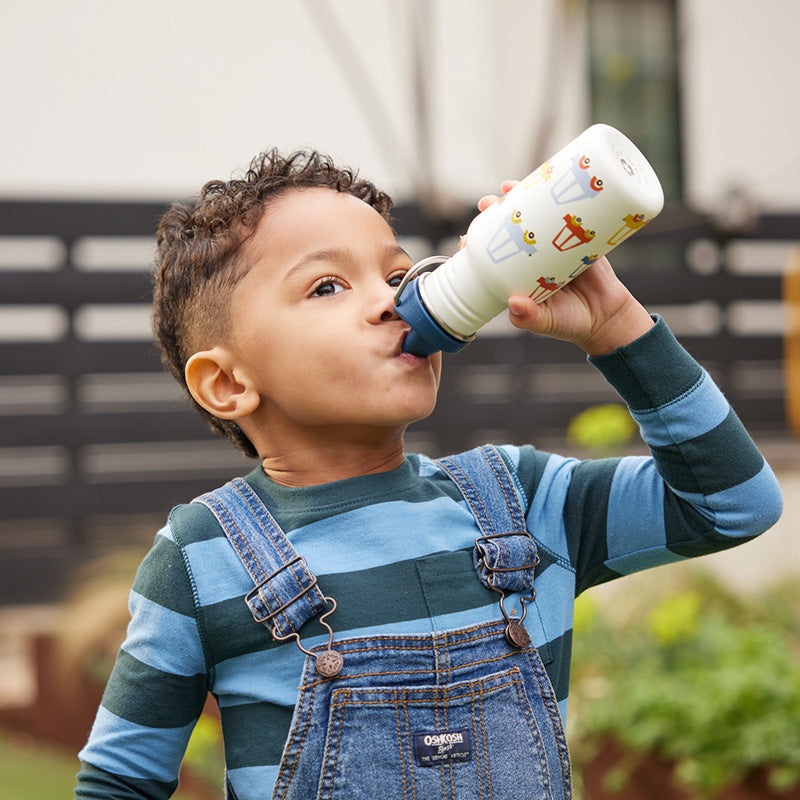12oz Kid’s Classic Sippy|Leaping Unicorns Pink|Happy Flowers|Rainbows White|Dogs|Mushrooms|Cars|Hawaiian Ocean