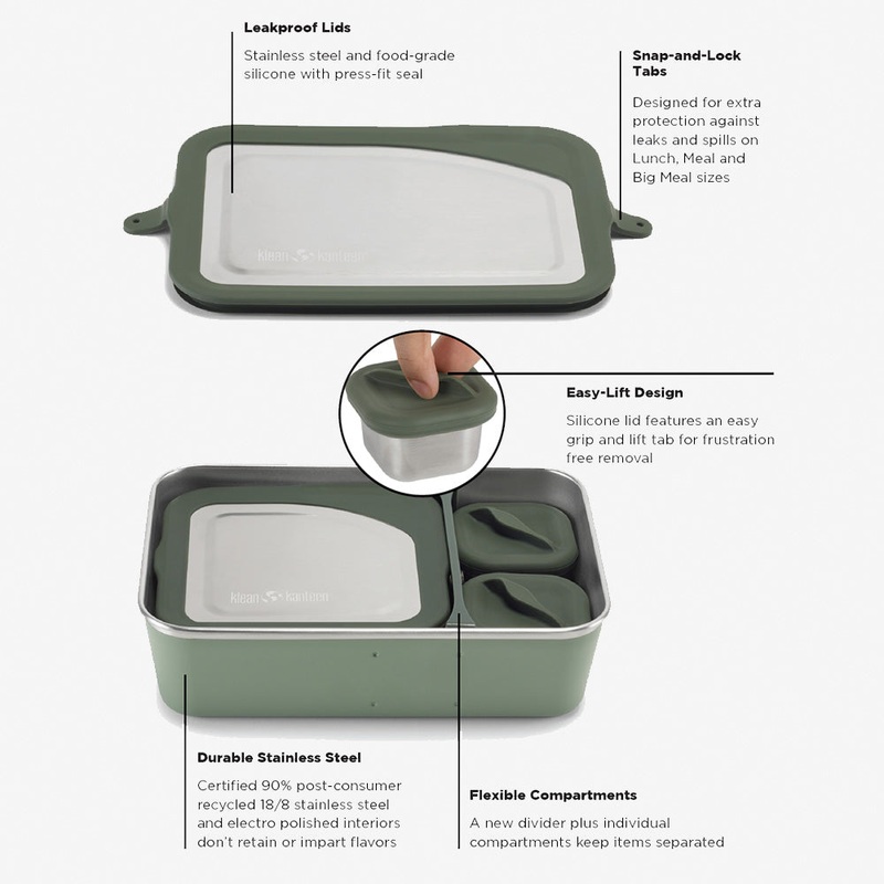 23oz Rise Food Box – Lunch|Autumn Glaze|Sea Spray|Tofu