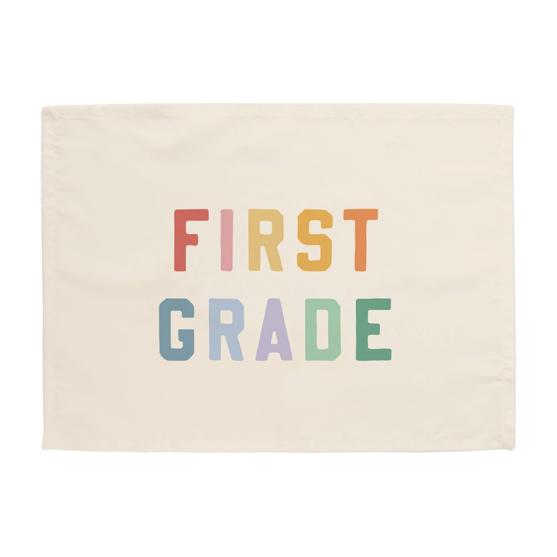 First Grade Banner|Original: 26×36″|Mini: 13×17″