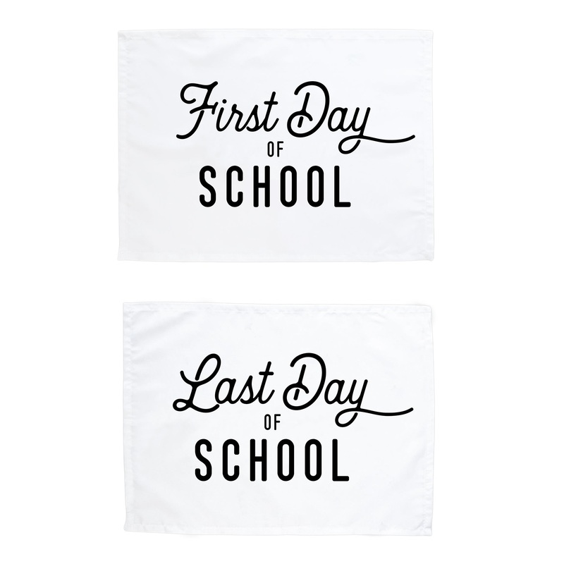 First & Last Day of School Banner Bundle