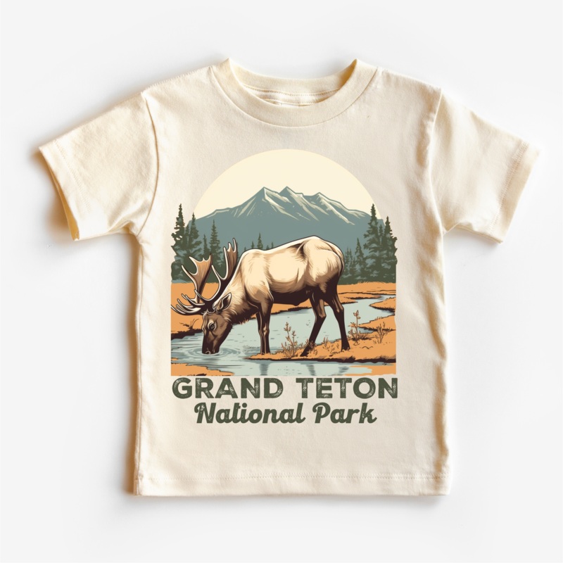 Grand Teton National Park Shirt – Outdoor Camping Tee