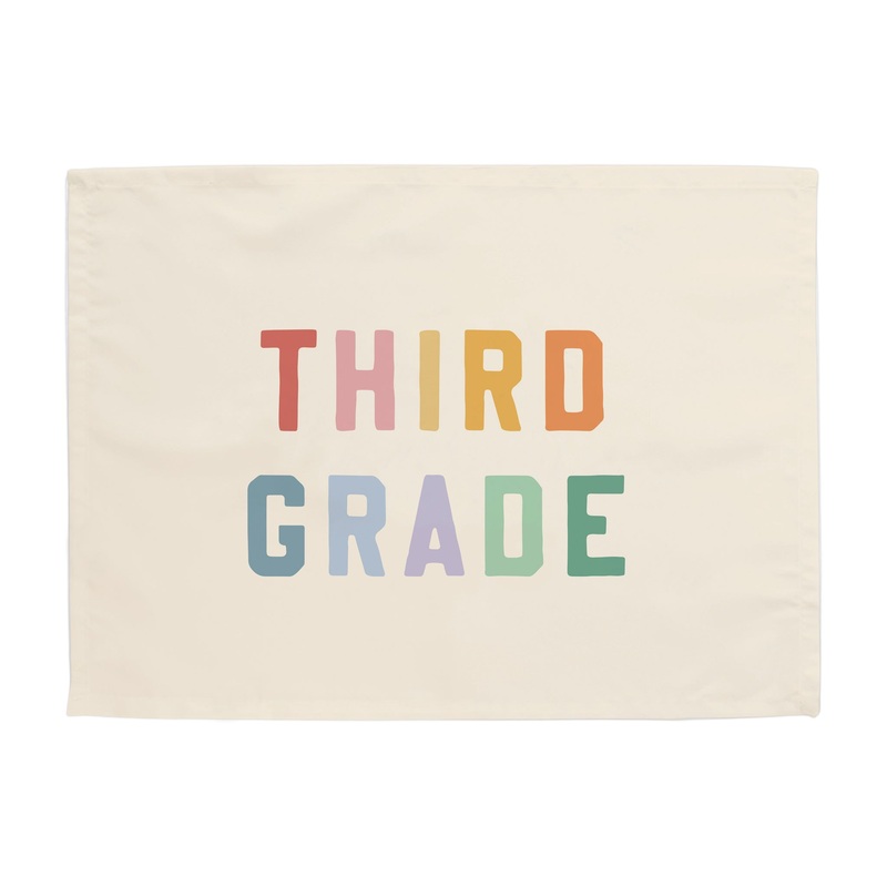 Third Grade Banner|Original: 26×36″|Mini: 13×17″