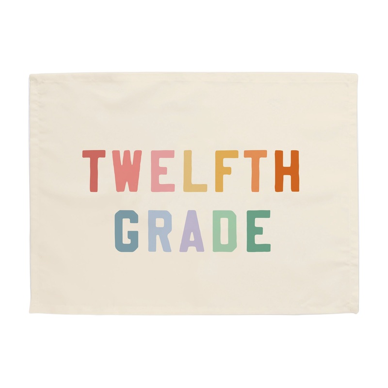 Twelfth Grade Banner|Original 26×36″|Mini 13×17″