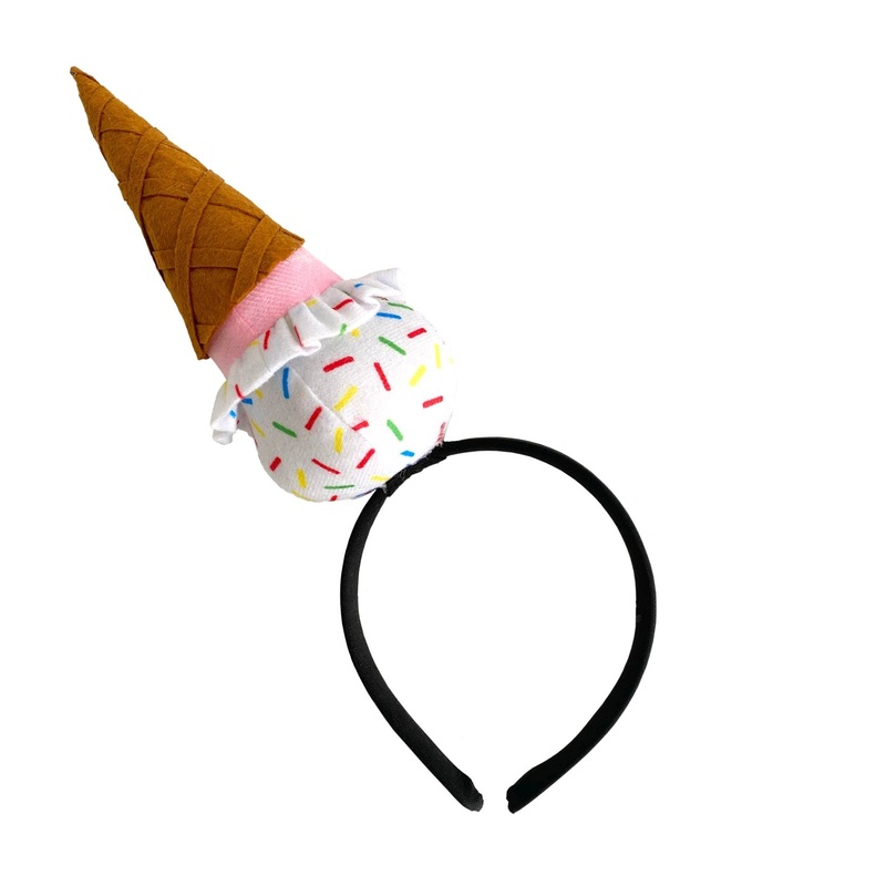 Ice Cream Cone Headband – Kids