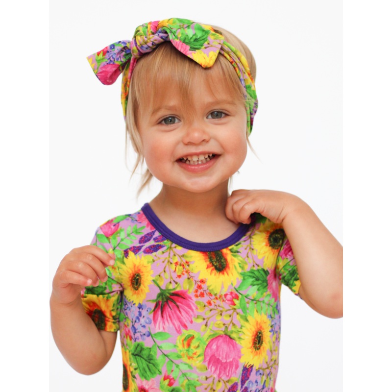 90s Floral Headband