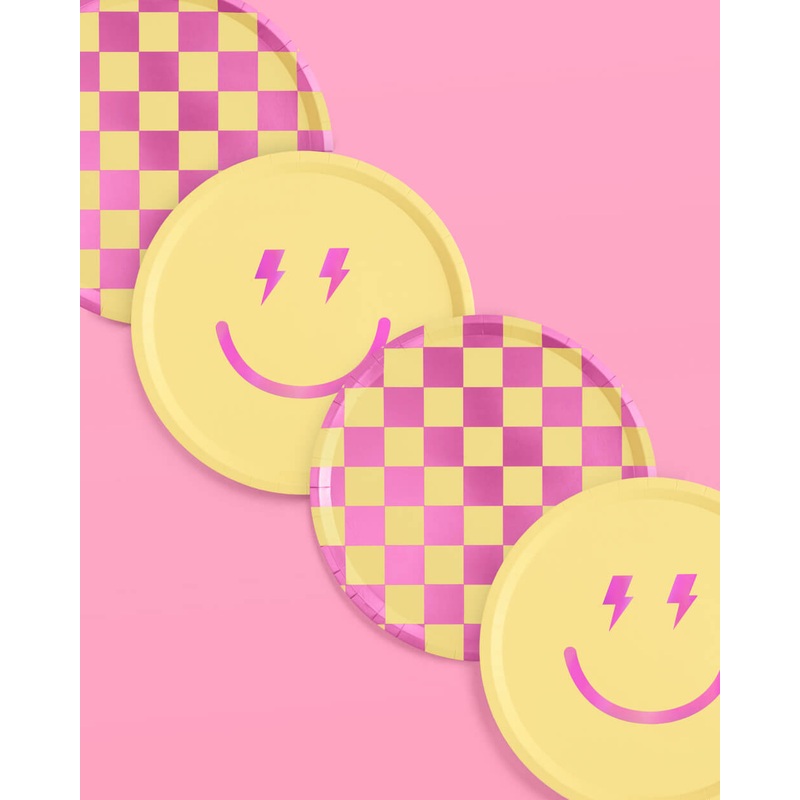 Preppy Party Plates – 24 paper plates