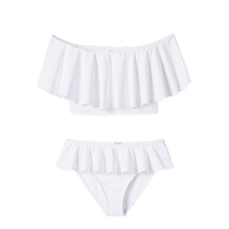 White Ruffle Bikini|4y|6y|8y|10y|12y|14y