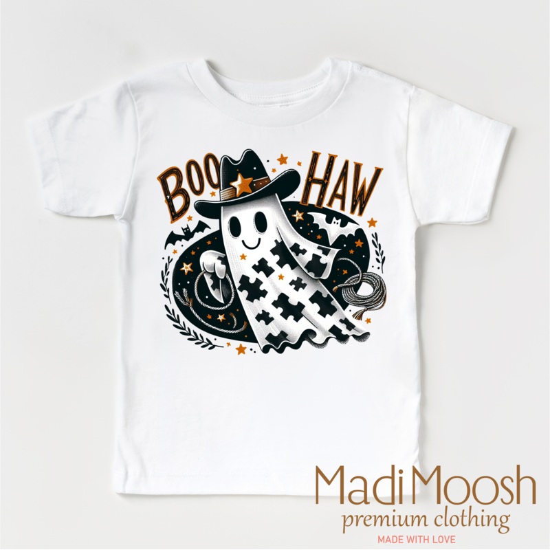 Boo Haw Cowboy Halloween Shirt – Halloween Tee