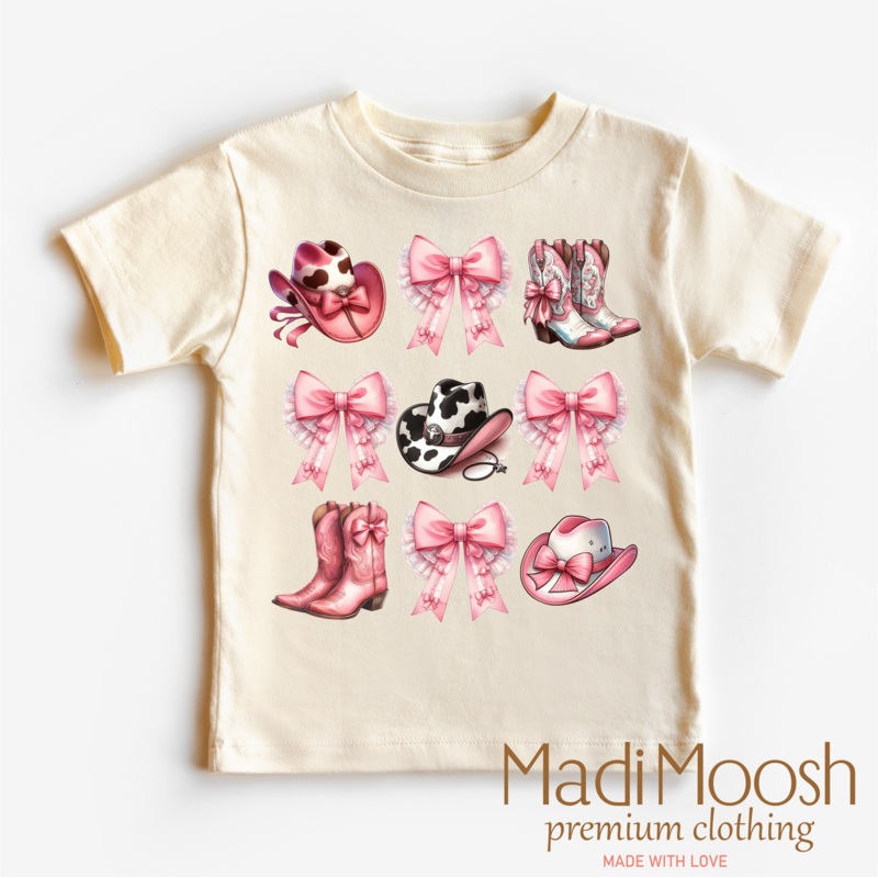 Cowgirl Country Bows And Boots Shirt – Cowgirl Tee