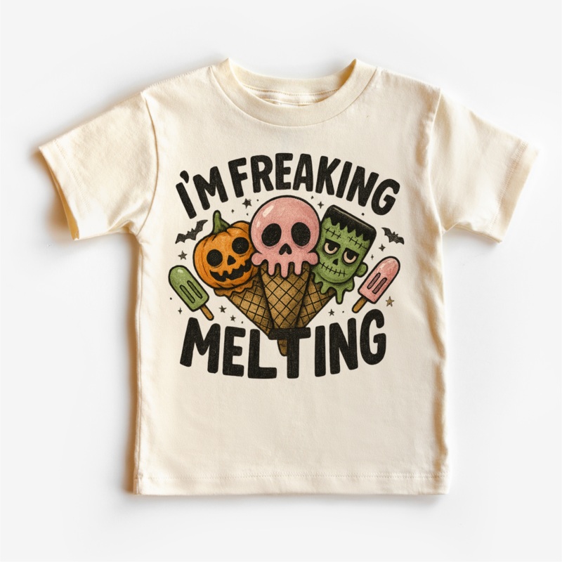 I’m Freaking Melting Ice-cream Halloween Shirt – Halloween Tee