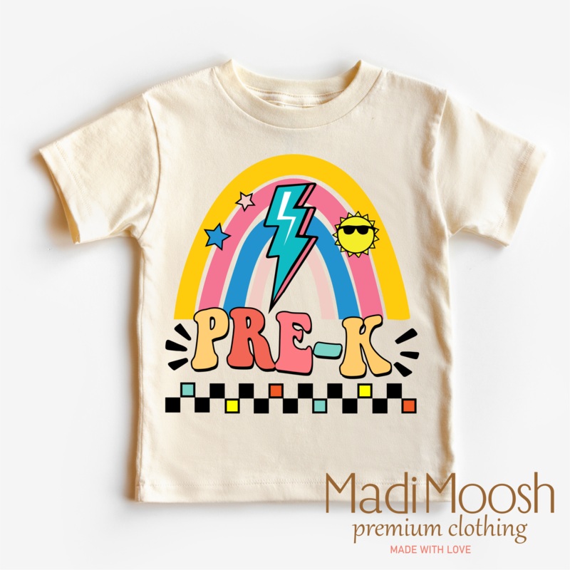 Pre-K Rainbow School Shirt – School Shirt