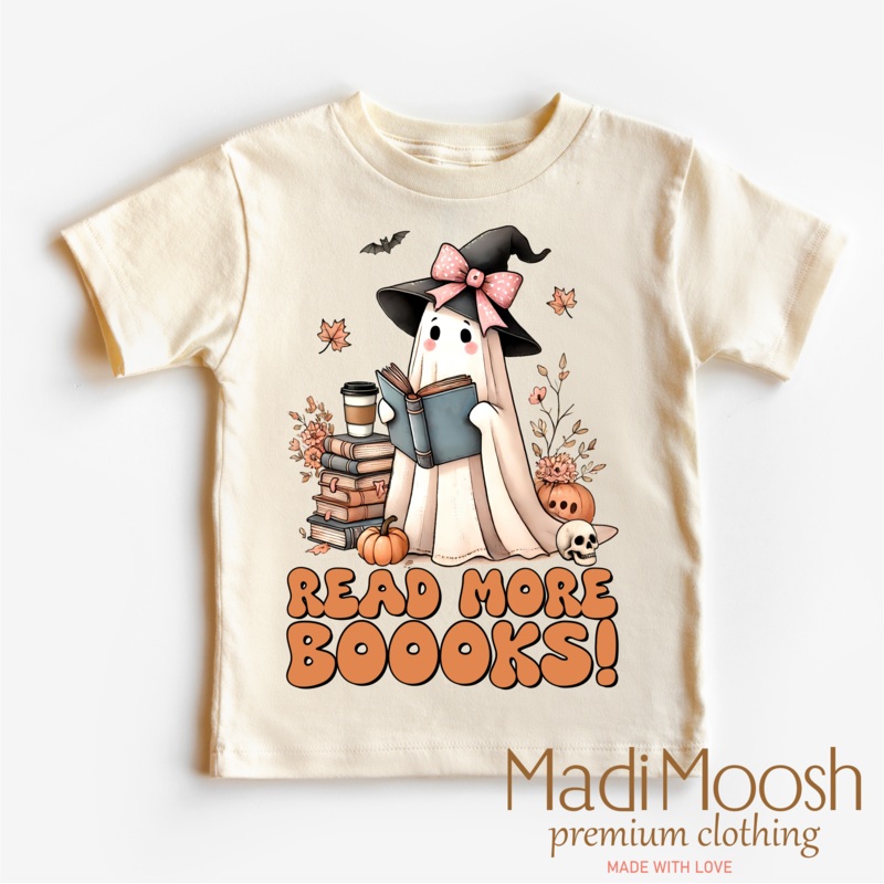 Read More Boooks Shirt – Halloween Shirt