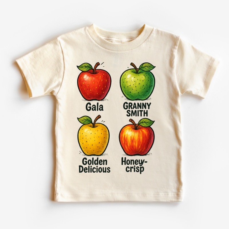 Types Of Apples Picking Season Shirt – Apple Tee