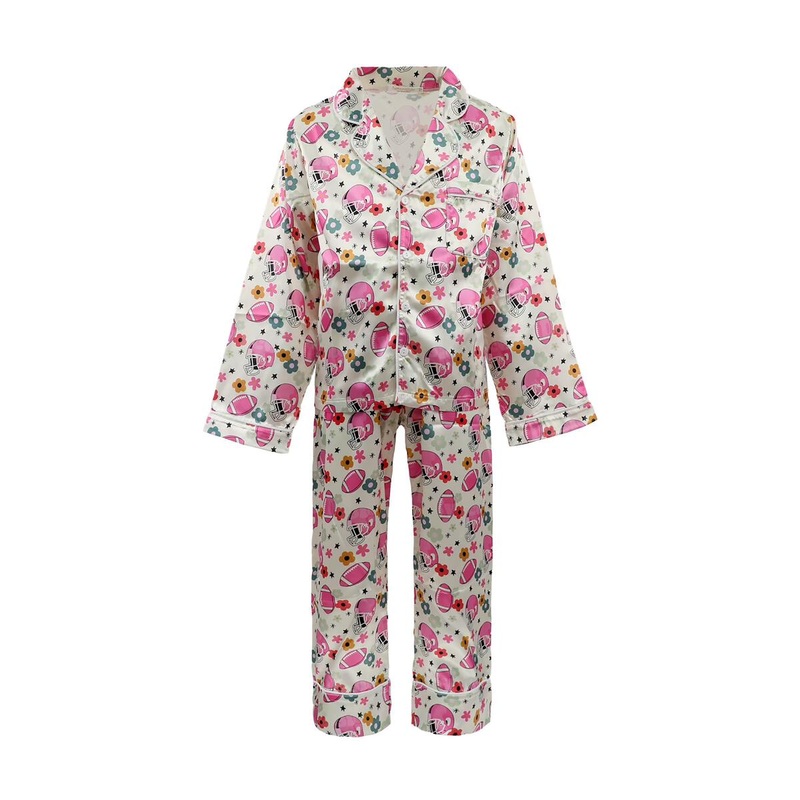 Tweenstyle by Stoopher – Football Silky Loungewear Set